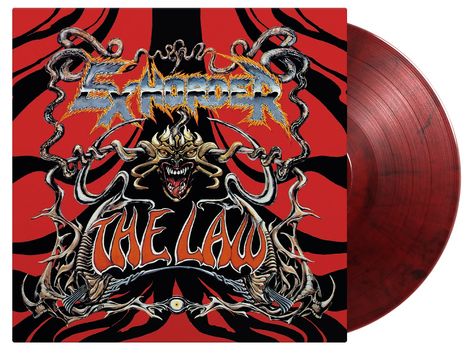 Exhorder: The Law (180g) (Limited Numbered Edition) (Red &amp; Black Marbled Vinyl), LP
