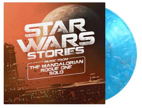 Filmmusik: Star Wars Stories (180g) (Limited Numbered Edition) (White, Translucent Blue &amp; Black Marbled "Hyperspace" Vinyl), 2 LPs