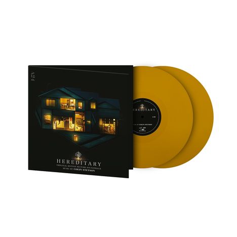 Colin Stetson (geb. 1977): Hereditary (180g) (Limited Numbered Edition) (Yellow Vinyl), 2 LPs