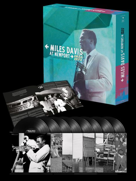 Miles Davis (1926-1991): The Bootleg Series Vol. 4: Miles At Newport 1955 - 1975 (180g) (Deluxe Box Set), 8 LPs