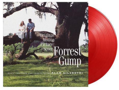 Alan Silvestri (geb. 1950): Filmmusik: Forrest Gump (30th Anniversary Edition) (180g) (Limited Edition) (Red Vinyl), LP
