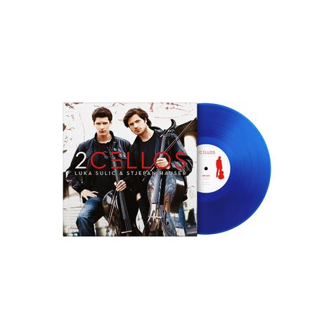 2 Cellos (Luka Sulic &amp; Stjepan Hauser): 2 Cellos (180g) (Limited Numbered Edition) (Translucent Blue Vinyl), LP