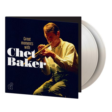 Chet Baker (1929-1988): Great Moments with (180g) (Limited Numbered Edition) (White Vinyl), 2 LPs