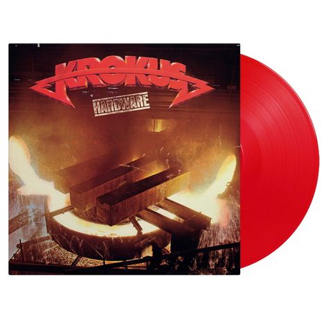 Krokus: Hardware (180g) (Limited Numbered Edition) (Red Vinyl), LP