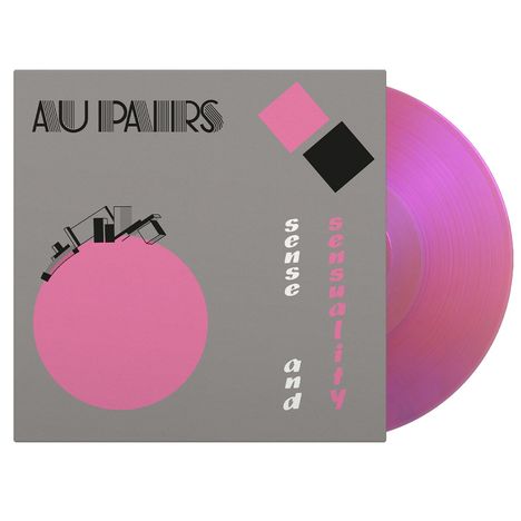 Au Pairs: Sense and Sensuality (180g) (Limited Numbered Edition) (Translucent Magenta Vinyl), LP