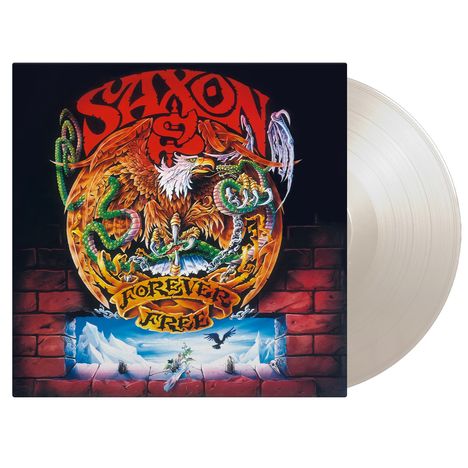 Saxon: Forever Free (180g) (Limited Numbered Edition) (White Vinyl), LP