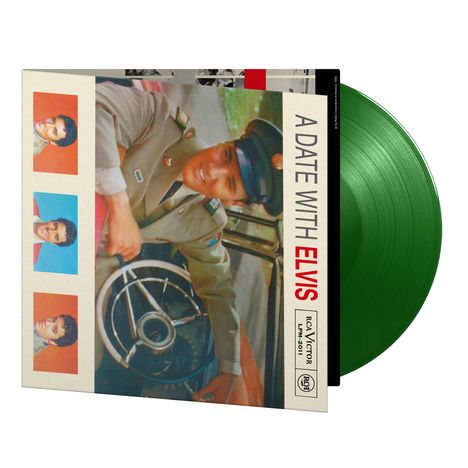 Elvis Presley: A Date with Elvis (180g) (Limited Numbered Edition) (Light Green Vinyl), LP