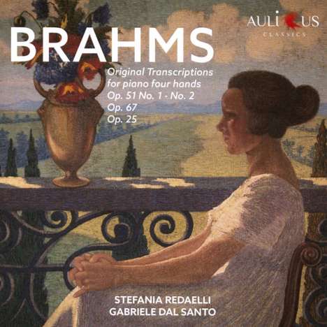 Johannes Brahms (1833-1897): Streichquartette Nr.1-3 (Transkription für Klavier 4-händig), 2 CDs