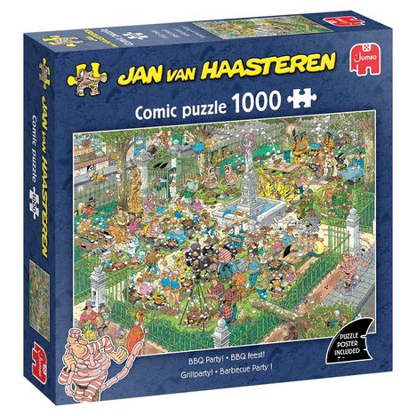 Jan van Haasteren -Grillparty (1000 pieces), Spiele