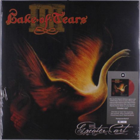 Lake Of Tears: Greater Art (180g) (Limited Handnumbered Edition) (Transparent Red Vinyl), LP