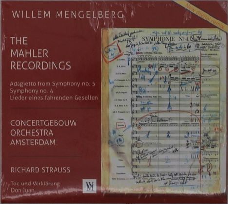 Willem Mengelberg - Mahler Recordings (Concertgebouw Orchestra), 2 CDs
