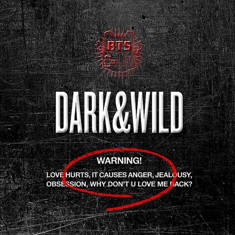 BTS (Bangtan Boys/Beyond The Scene): Dark &amp; Wild (Limited Edition), CD