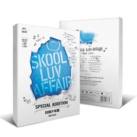 BTS (Bangtan Boys/Beyond The Scene): Skool Luv Affair (Special Addition) (Box Set), 1 CD und 2 DVDs
