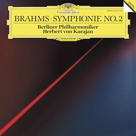 Johannes Brahms (1833-1897): Symphonie Nr.2 (180g/33rpm), LP