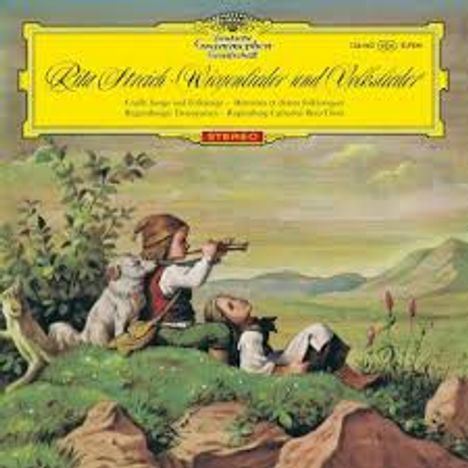 Rita Streich - Wiegenlieder und Volkslieder, LP