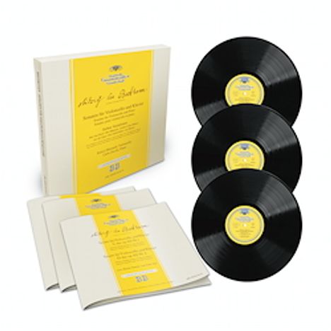 Ludwig van Beethoven (1770-1827): Cellosonaten Nr.1-5 (180g /33rpm), 3 LPs