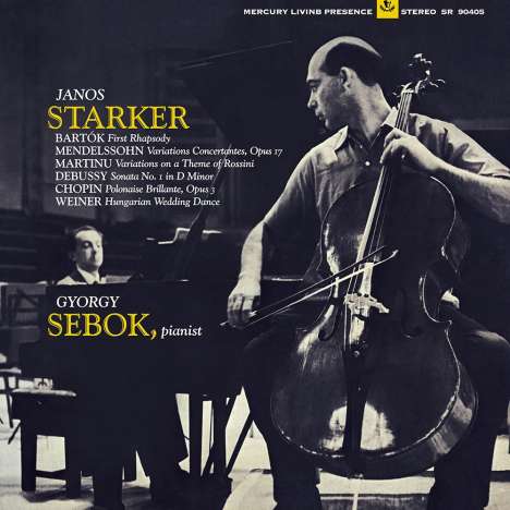 Janos Starker &amp; Gyorgy Sebok (180g), LP