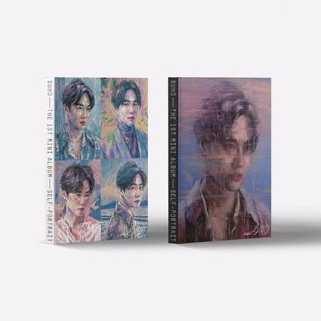 Suho (Kim Jun-myeon): Self-Portrait (Diverse Cover), 1 CD und 1 Buch