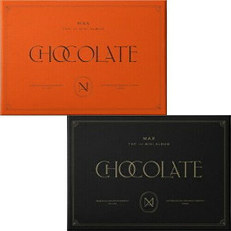 Max (Changmin): Chocolate (Diverse Cover), 1 CD und 1 Buch