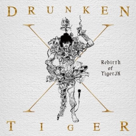 Drunken Tiger: Drunken Tiger X Rebirth Of Tiger JK, 2 CDs und 1 Buch