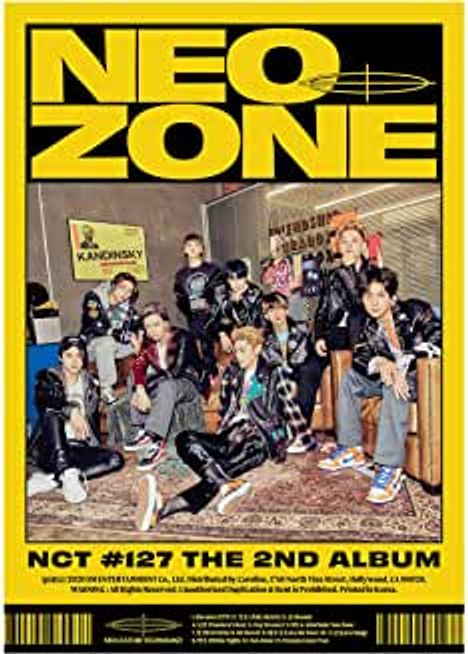 NCT 127: The Second Album NCT #127 Neo Zone (N Version), 1 CD und 1 Buch