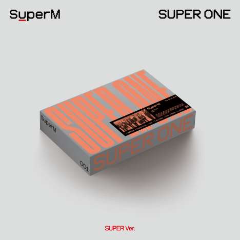 SuperM: Super One (Limited Super Version), 1 CD und 1 Buch