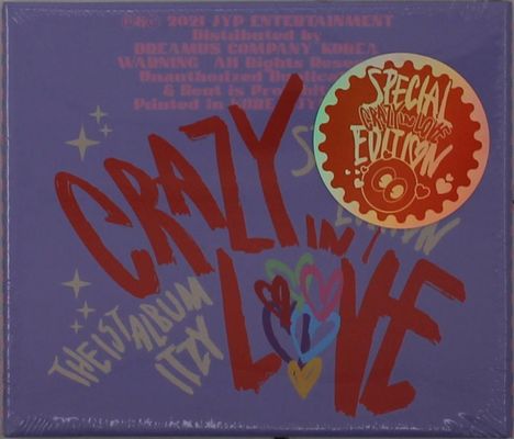Itzy: Crazy In Love, CD