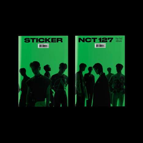 NCT 127: The 3rd Album "Sticker" (Limited Sticky Version), 1 CD und 1 Buch