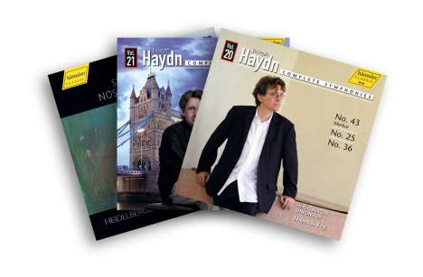 Joseph Haydn (1732-1809): Symphonien Nr.9,25,36-38,43,63,99,100 (Exklusivset für jpc), 3 CDs