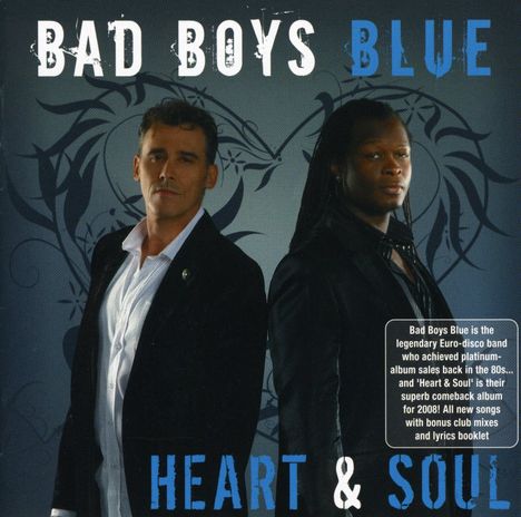 Bad Boys Blue: Heart &amp; Soul +3, CD