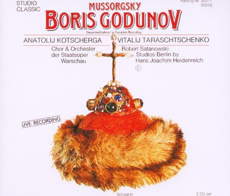 Modest Mussorgsky (1839-1881): Boris Godunow, 2 CDs