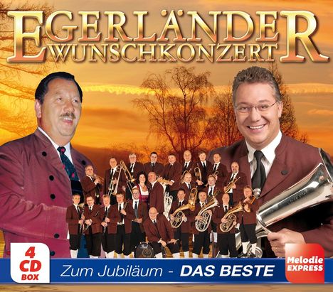 Egerländer Wunschkonzert, 4 CDs