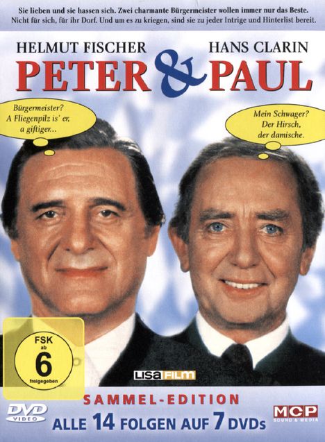Peter und Paul (Gesamtausgabe), 7 DVDs