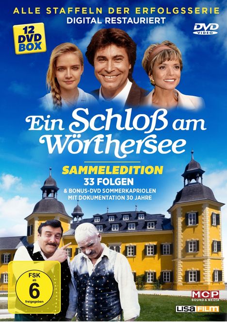 Ein Schloss am Wörthersee (Sammeledition), 12 DVDs