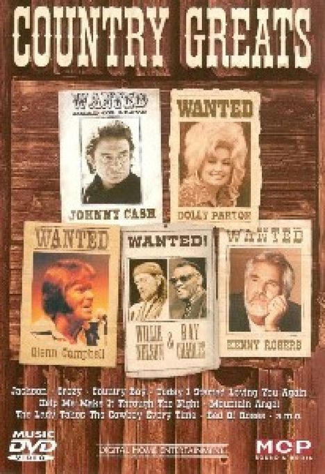 Country Greats, DVD