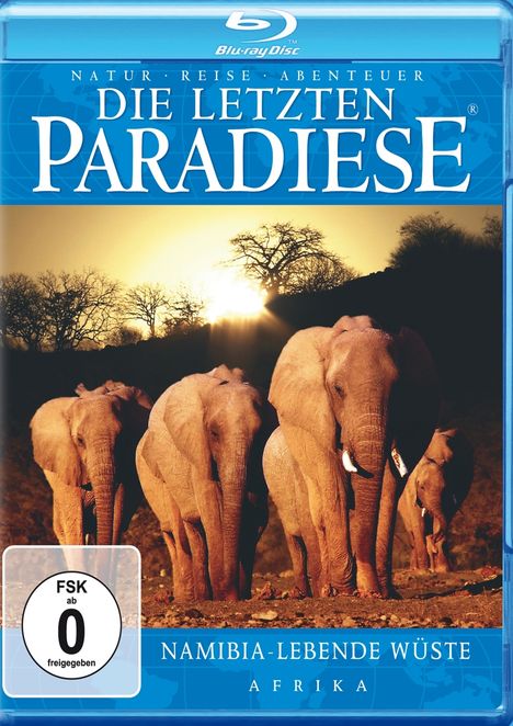 Die letzten Paradiese: Afrika - Namibia-Lebende Wüste, Blu-ray Disc