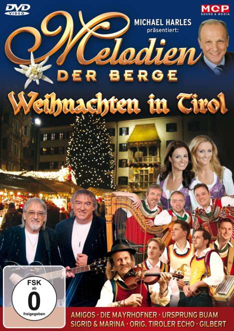 Melodien der Berge: Weihnachten in Tirol, DVD