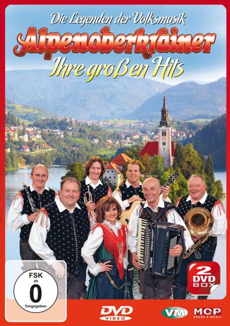 Alpenoberkrainer: Ihre großen Hits, 2 DVDs