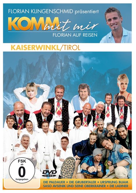 Komm mit mir - Florian auf Reisen: Kaiserwinkl / Tirol, DVD