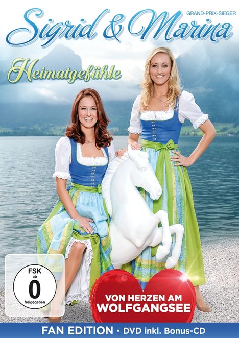 Sigrid &amp; Marina: Von Herzen: Heimatgefühle, 1 DVD und 1 CD