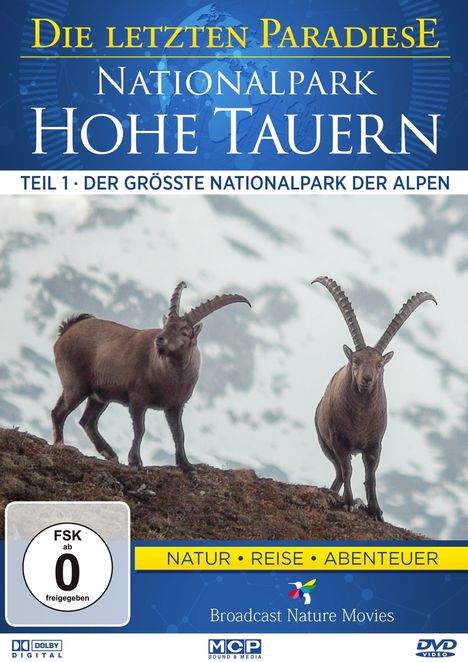 Die letzten Paradiese - Nationalpark Hohe Tauern Teil 1, DVD