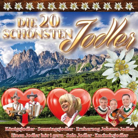 Die 20 schönsten Jodler, CD