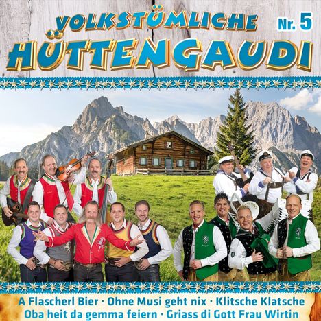 Volkstümliche Hüttengaudi Nr. 5, 2 CDs