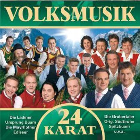 Various Artists: 24 Karat-Volksmusik-Folge, 2 CDs