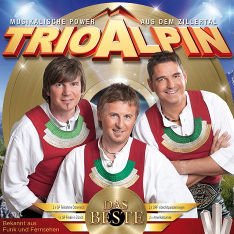 Trio Alpin: Das Beste, 2 CDs