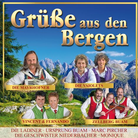 Grüße aus den Bergen, CD