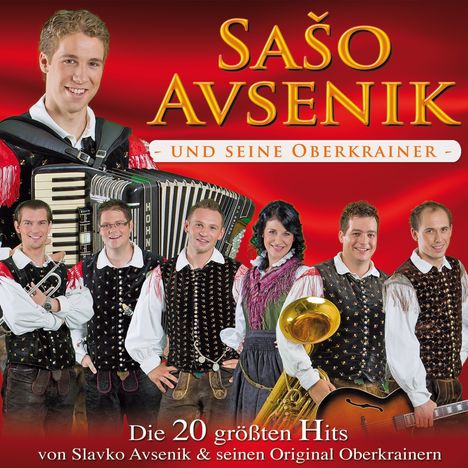 Sašo Avsenik: Die 20 größten Hits, CD