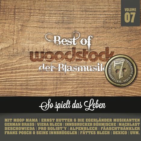 Best Of Woodstock der Blasmusik Volume 7, 2 CDs
