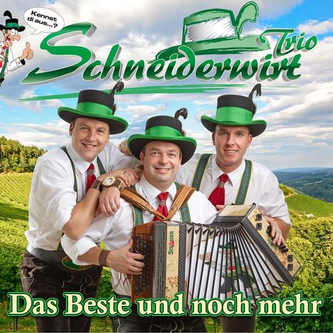 Schneiderwirt-Trio: Das Beste und noch mehr, CD