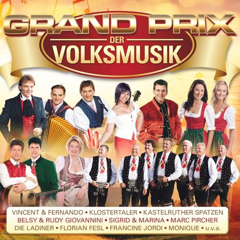 Grand Prix der Volksmusik, 2 CDs